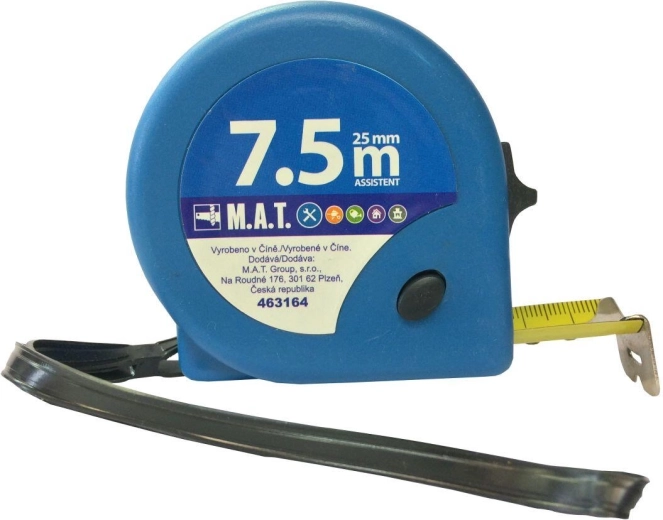 Svinovito mjerilo 7,5 m × 25 mm ASSISTENT