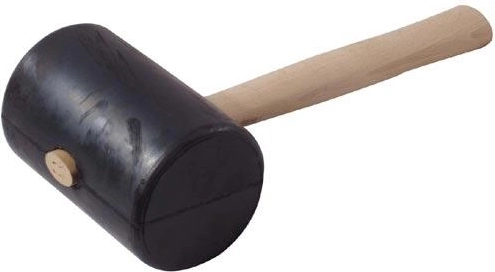 Gumeni čekić 90 mm s drvenom drškom – hrvatska proizvodnja