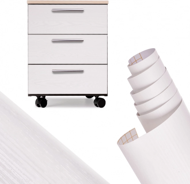 Samoljepljiva dekorativna folija bijeli hrast 1,22 × 50 m