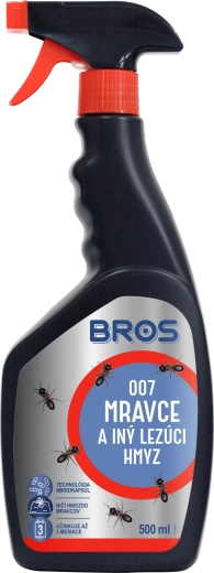 Bros sprej 007 protiv mrava i gmižućeg kukaca 500 ml