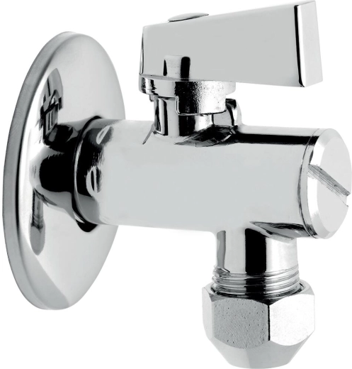 Kutni ventil bez filtra 1/2 x 1/2 s navojnom maticom