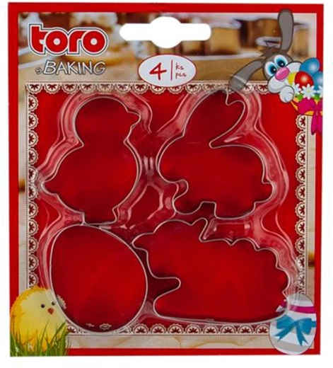 Set uskrsnih kalupa za rezanje – ovca, pilić, zec i jaje (4 kom)