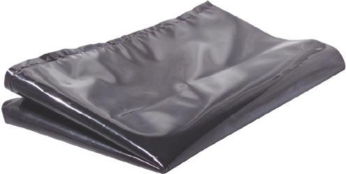 Najlonske vreće 60 × 120 cm, 120 µm, crne (10 kom)