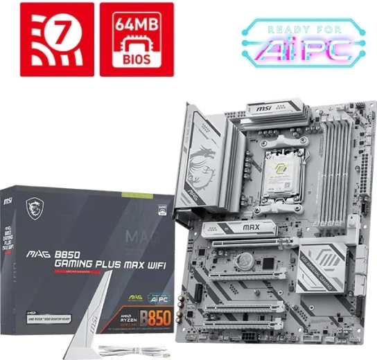 Matična ploča MSI MAG B850 Gaming Plus Max WiFi