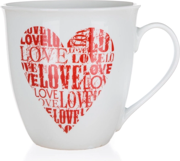 Keramička šalica Maxi Love 620 ml