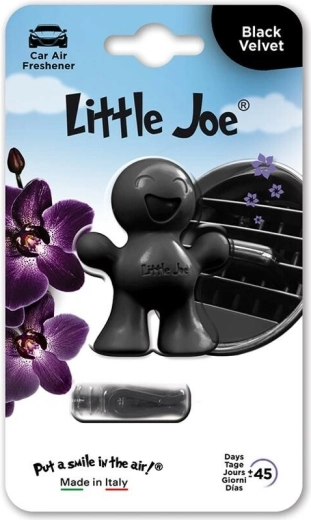 Osvježivač za auto Supair Drive Little Joe 3D Black Velvet