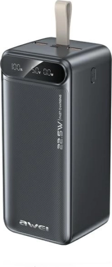 Awei PA-13 powerbanka 22,5 W 50 000 mAh crna