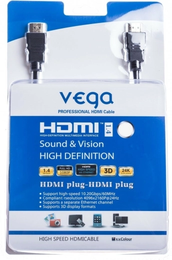 Vega HDMI kabel 10 m crni