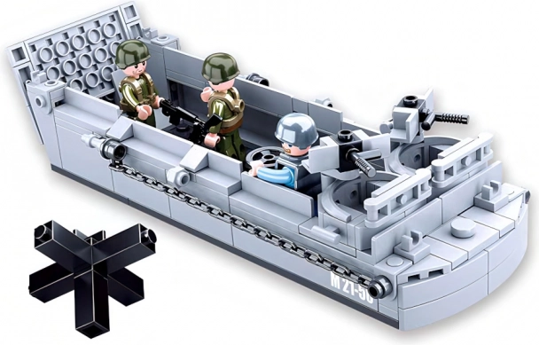 Sluban Army desantni čamac iz Drugog svjetskog rata – građevni set