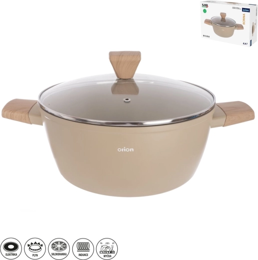 Orion lonac Ecrina 6,6 l sa staklenim poklopcem