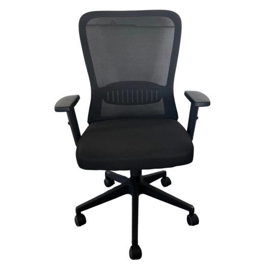 Ergonomska uredska stolica DIANO, mrežasta, visinski podesiva s naslonima za ruke