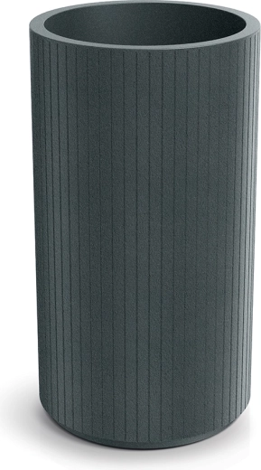 Sadilica Coro Round High 40 cm grafitna