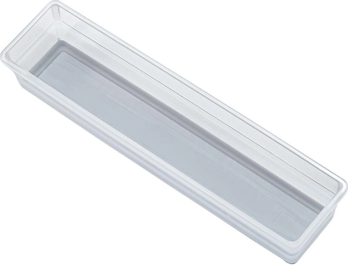 Organizator za ladice SISTEMO 30 × 7,5 × 5 cm, proziran/sivi