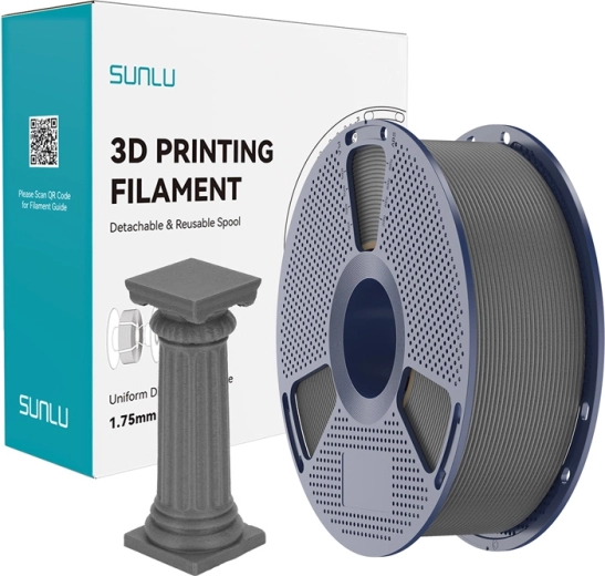 Sunlu PLA High-Speed Marble filament betonski sivi