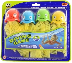 Hobotnice za ronjenje – set od 4 komada