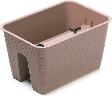 Žardinijera za ogradu Ratolla 40 cm moka