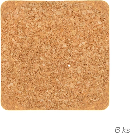 Pluteni podmetači 9,5 × 9,5 cm (6 kom)