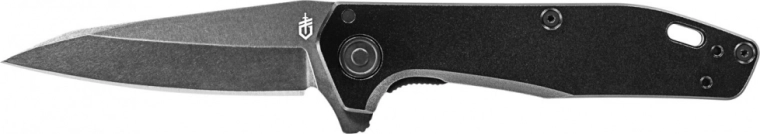 Gerber Fastball Black sklopivi džepni nož 7,6 cm, potpuno crn, aluminij