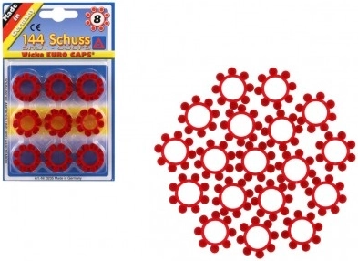 Kapice za dječji pištolj 8 metaka – vjenčići, 144 ispaljenja