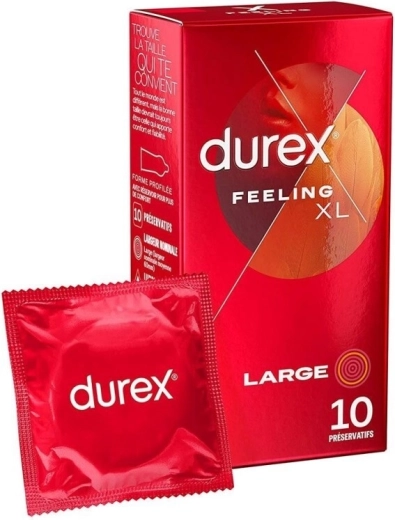 Kondomi Durex Feeling XL veliki 10 kom