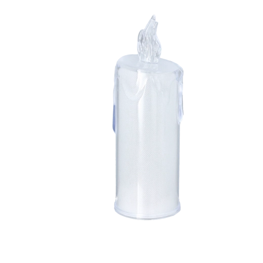 LED svijeća poluprozirna 5,3 × 15,5 cm