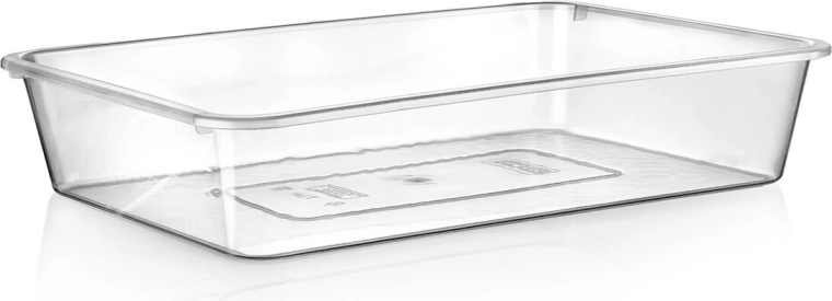 Prozirna plastična zdjela 30 × 21 cm
