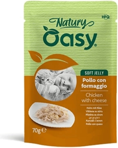 Oasy Nature Soft Jelly piletina sa sirom vrećica 70 g
