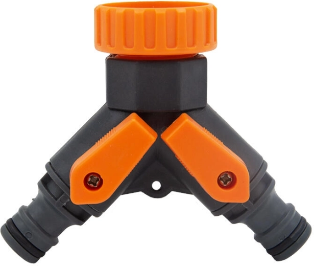 Adapter za slavinu – 2-smjerni razdjelnik za crijeva 3/4" i 1"