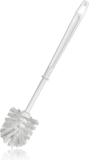 WC četka plastična bijela 8 × 36 cm