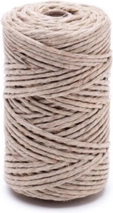 Prirodni laneni špag 80 m, 100 g