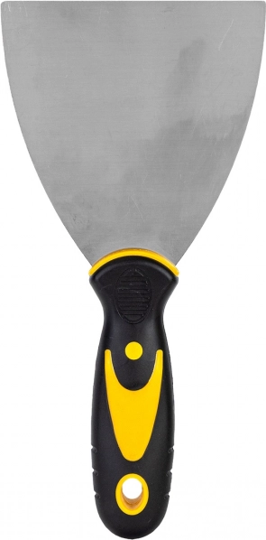 Nerđajuća špahtla za kit 100 mm DELI (žuta)