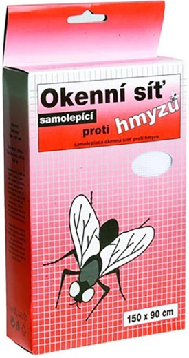 Samoljepljiva prozorska mreža protiv insekata 150 × 180 cm, stakloplastika