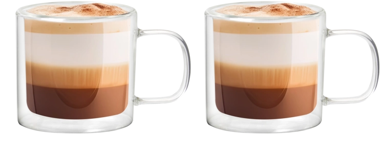 Set od 2 termo šalice s dvostrukom stijenkom 215 ml