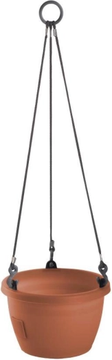 Samonavodnjavajuća viseća žardinjera MARINA 25, terakota