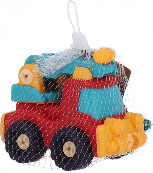 Plastični auto s odvijačem za sastavljanje