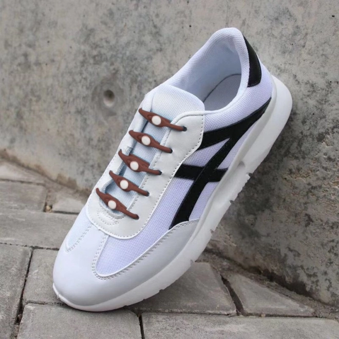 Silikonske vezice 14 kom - smeđe