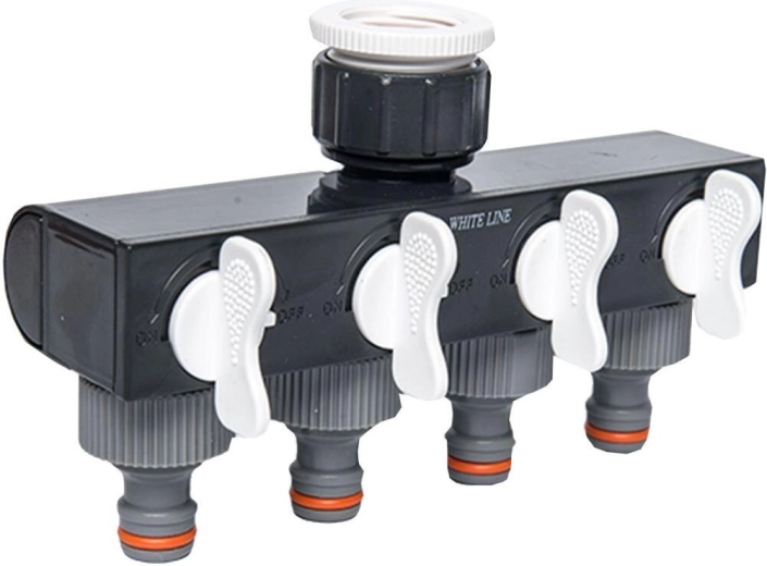 Adapter za slavinu – 4-putni razdjelnik WHITE LINE