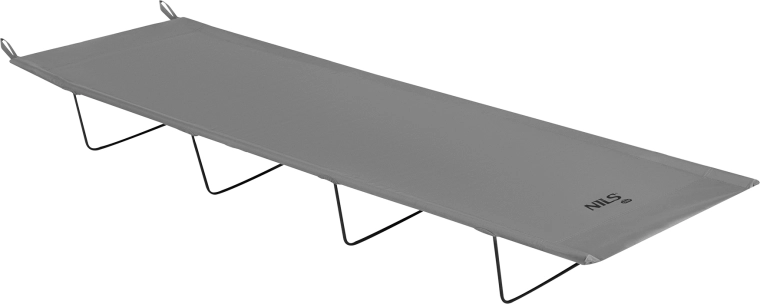 Sklopivi kamping ležaljka NILS Camp, siva, 190 cm