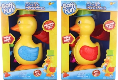 Kupaonska patkica s vodenim mlincem za kadu