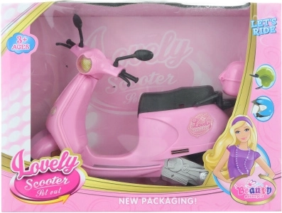 Plastični skuter za lutke