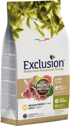 Exclusion Adult Medium granule za pse – janjetina 3 kg