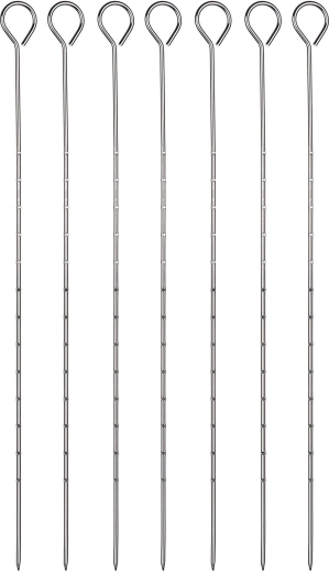 Ražnjići od nehrđajućeg čelika 31,5 cm – set 6 kom