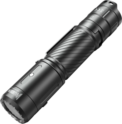 Wuben C3 crna džepna svjetiljka 1200 lm, USB‑C, IP68