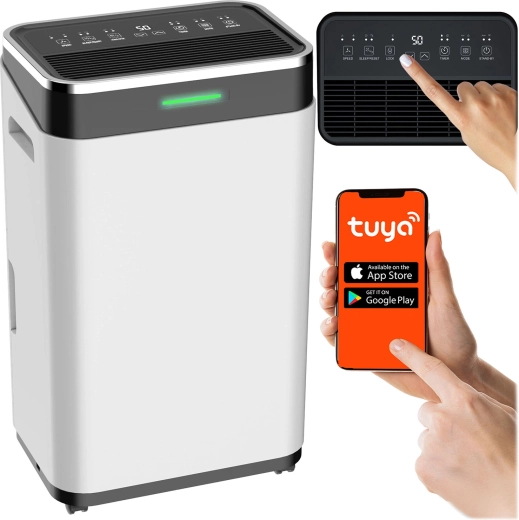 Kompresorski odvlaživač zraka 25 l/24 h s Wi‑Fi Berdsen BD‑533 bijeli