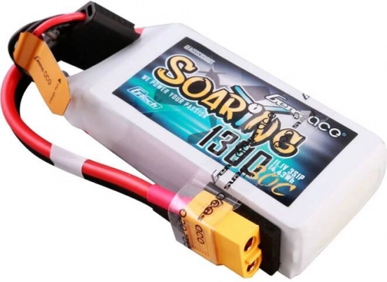 LiPo baterija Gens Ace G-Tech Soaring 1300 mAh 11,1 V 3S 30C s konektorom XT60