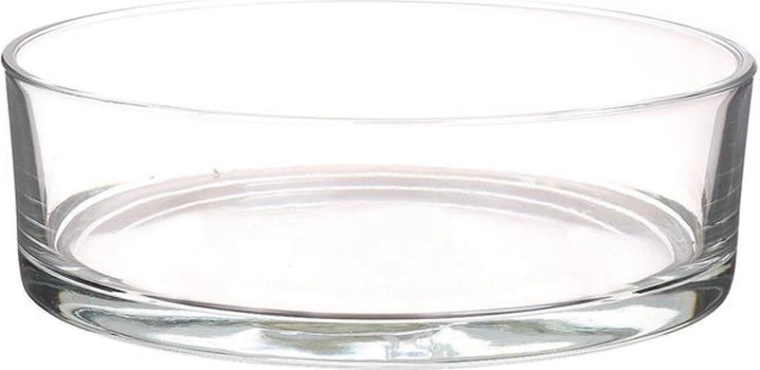 Staklena zdjela Denta 25 × 8 cm prozirna