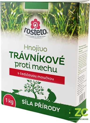 Rosteto gnojivo za travnjak s bazaltnim brašnom protiv mahovine 1 kg