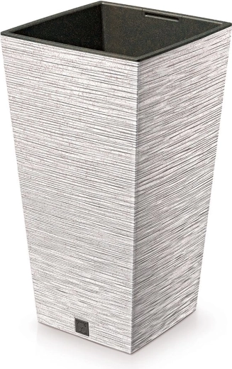 Sadilica Furu Square Eco Wood s uloškom 26,5 cm bijela