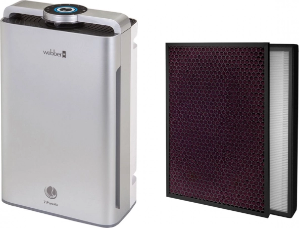 Pročišćivač zraka Webber AP9700 Wi‑Fi srebrna