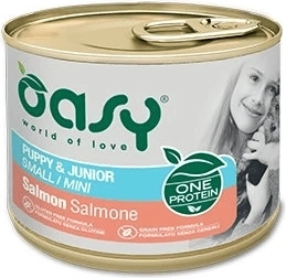 Oasy One Protein Puppy & Junior Small/Mini pašteta od lososa 200 g